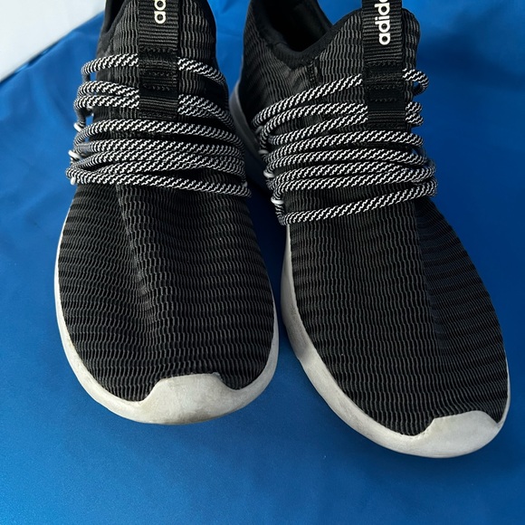 adidas Black and White Athletic Shoes - Picture 2 of 5